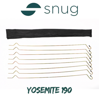 Tende da tetto Souple SNUG YOSEMITE 190 (190 x 310 x 126 cm) su Xperts4x4 4x4 Off-Road Accessories