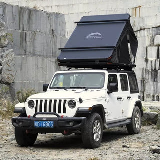 Tende da tetto WildLand | Bush Cruiser 120 | Scafo in alluminio su Xperts4x4 4x4 Off-Road Accessories