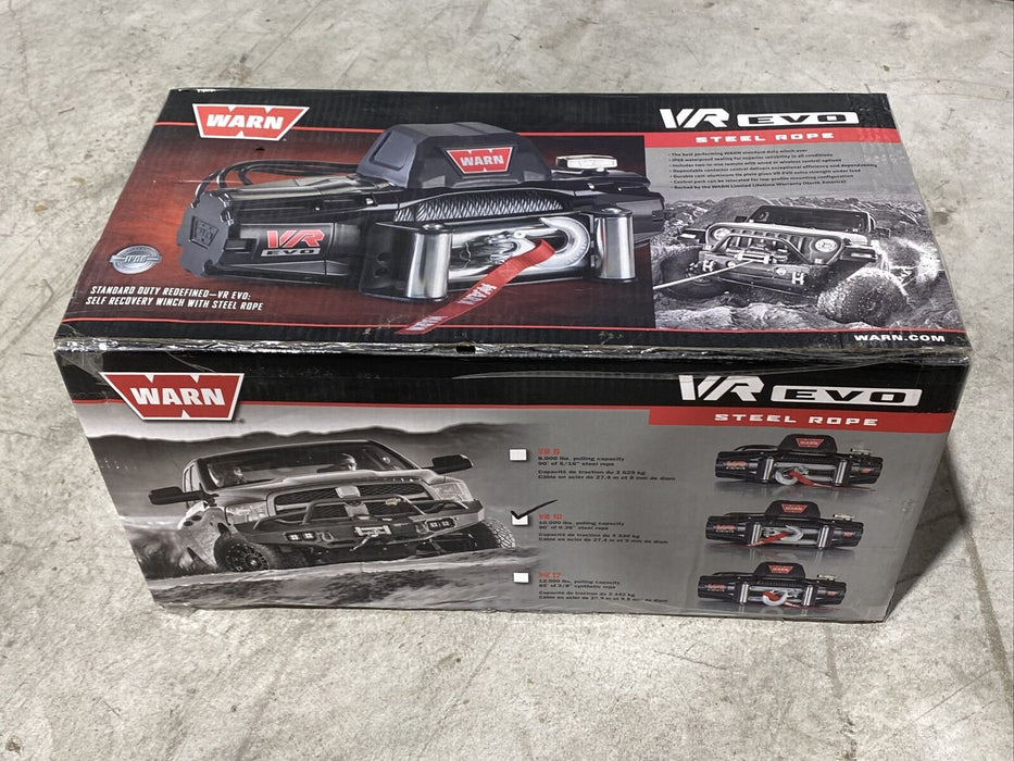 Verricello WARN VR-EVO 10 | 4,5 Tonnellate | 12V | acciaio 103252 Warn