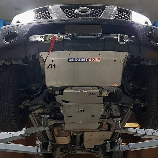 Almont4wd Protezione del bloccaggio del differenziale anteriore - Nissan Navara D40 2.5 DCI / Pathfinder R51 ALMONT4WD